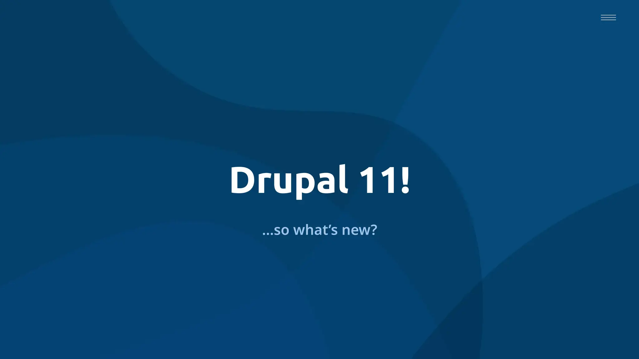 Drupal 11